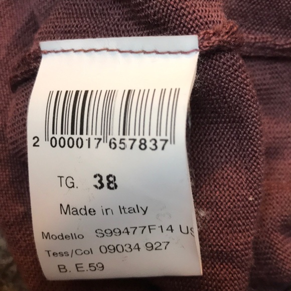 Peserico Tricot sweater sz 38 wool cashmere silk - Picture 9 of 10